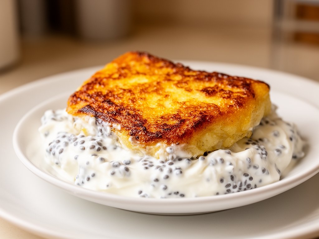 high protein greek yogurt parfait chia seeds