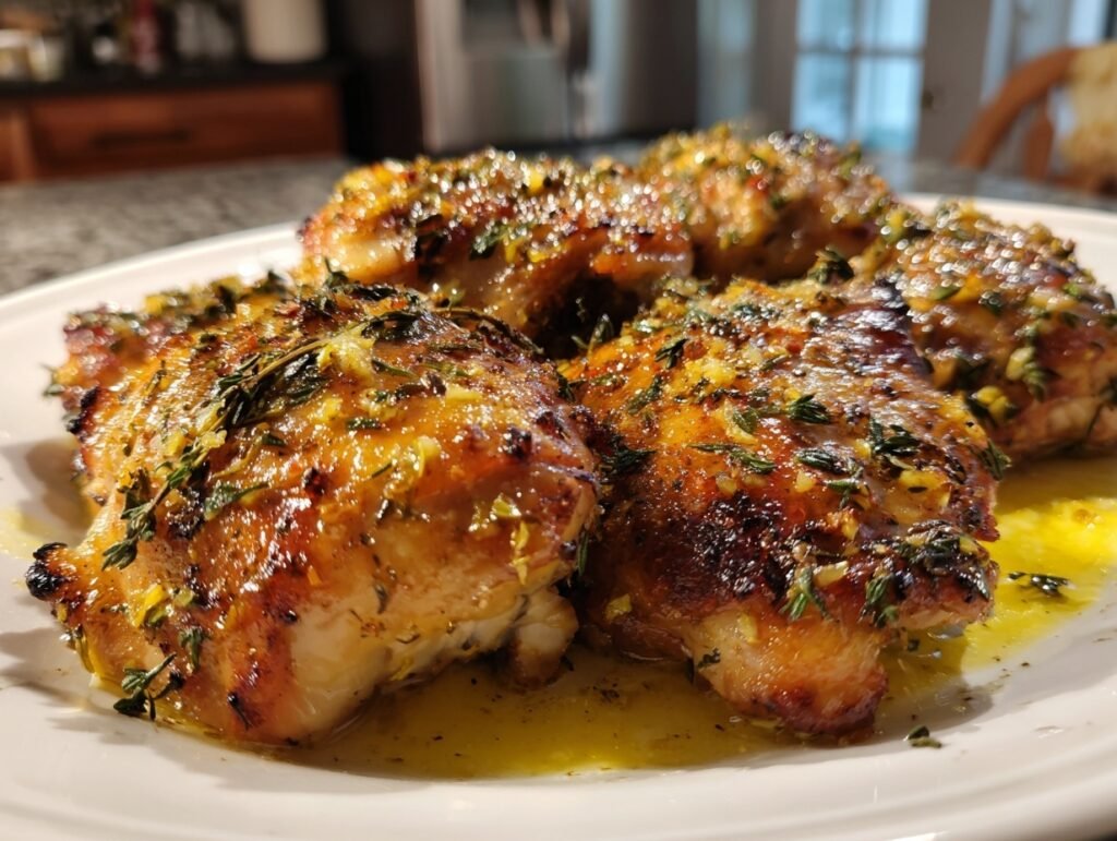 Baked Lemon Garlic Chicken