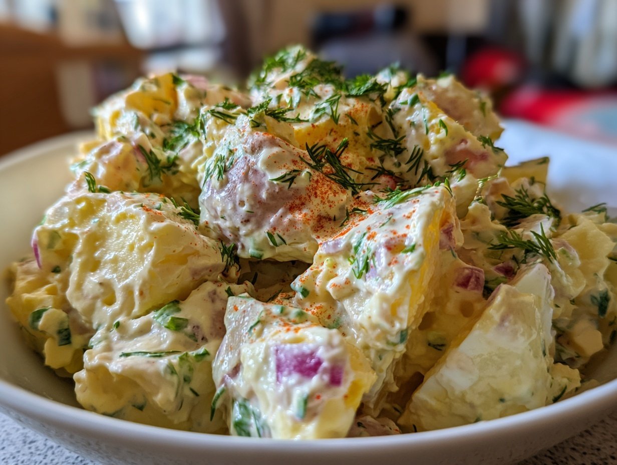 Classic Creamy Potato Salad Easy BBQ Picnic Side