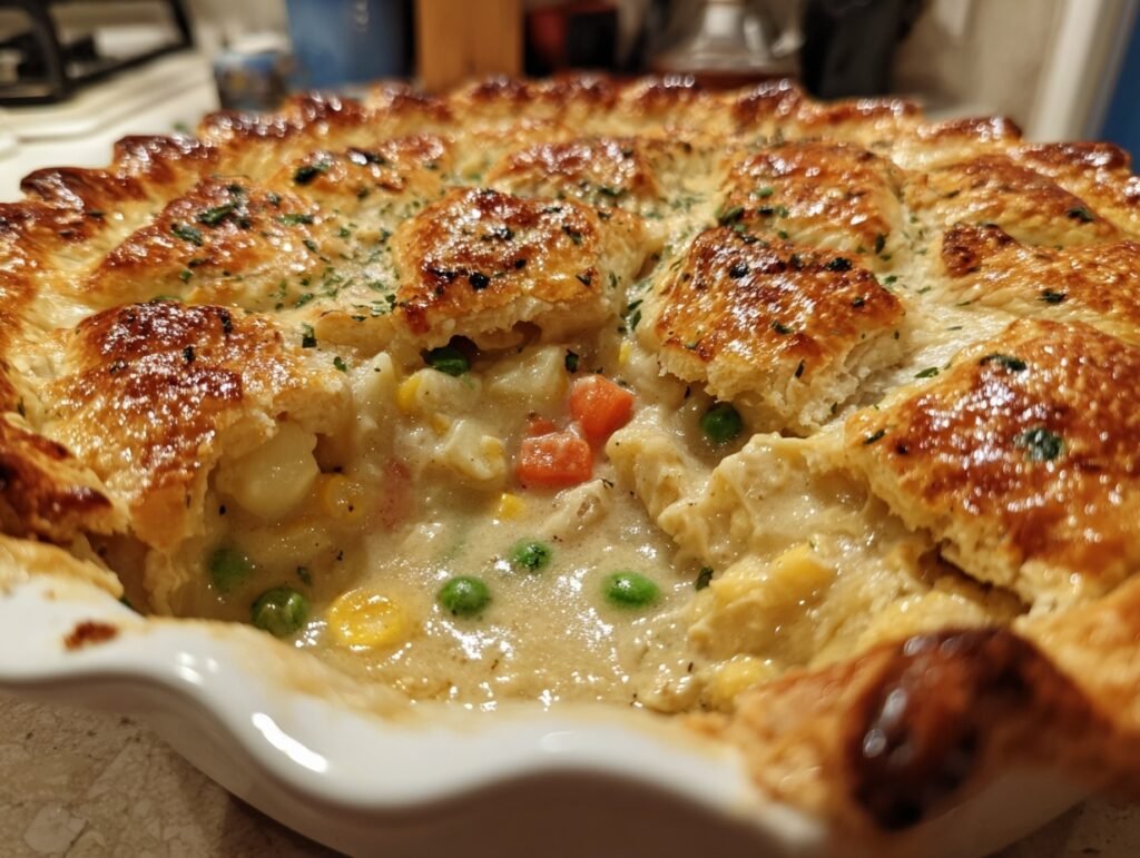 Creamy Baked Chicken Mac & Cheese