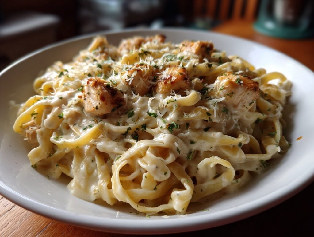 Creamy Fettuccine Alfredo