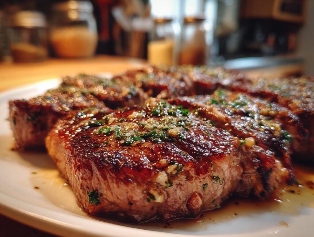 Creamy Garlic Butter Steak