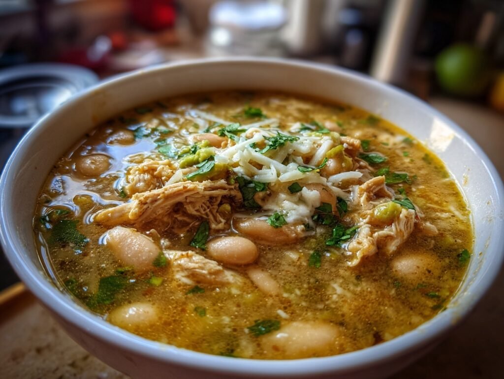 Creamy White Chicken Chili