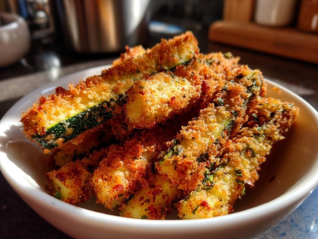Crispy Keto Zucchini Fries