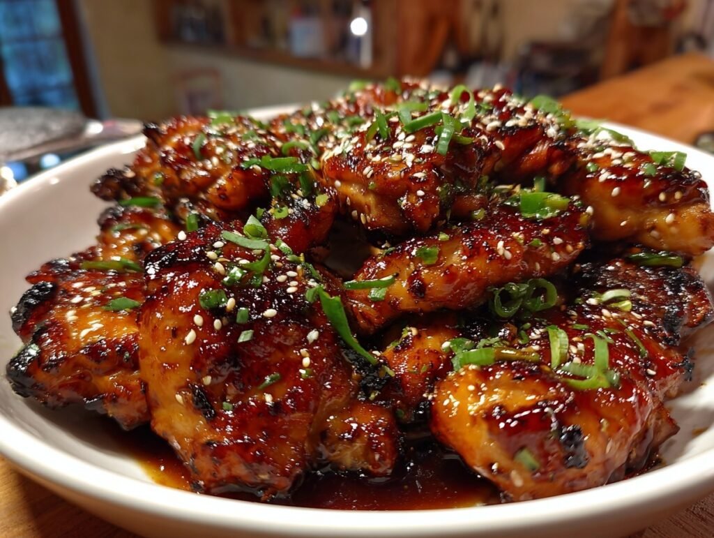 Honey Garlic Chicken Thighs