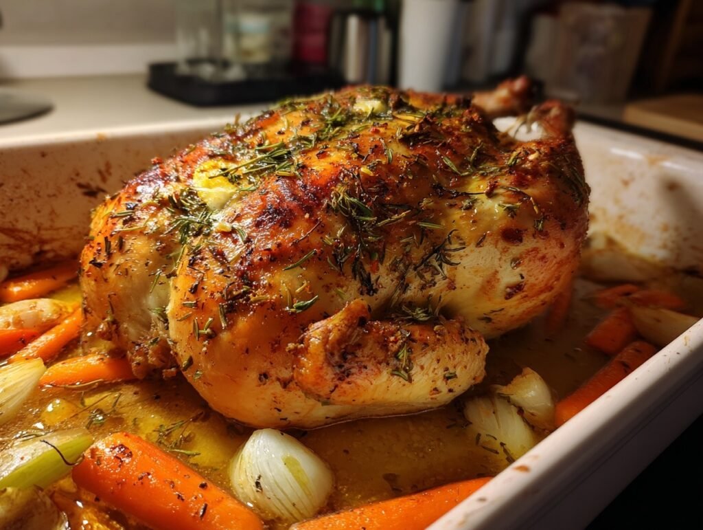 Oven Roasted Whole Chicken