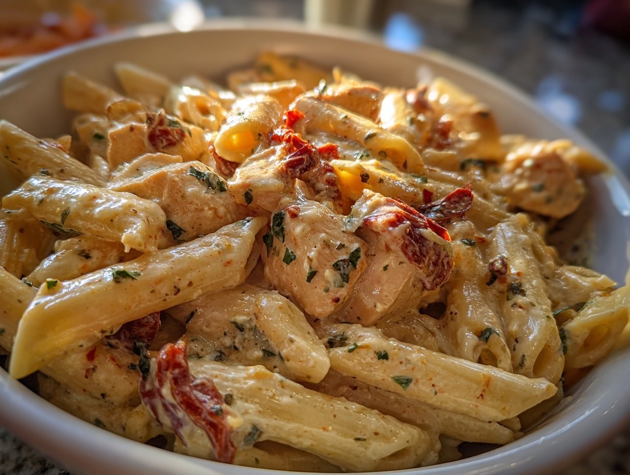 Creamy Sun-Dried Tomato Chicken Pasta 30 Min Dinner