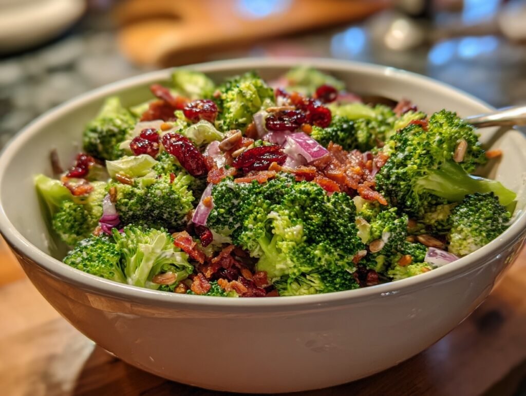 crunchy broccoli salad
