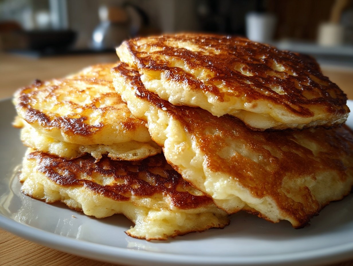 Fluffy High-Protein Cottage Cheese Pancakes: 15 Min Recipe