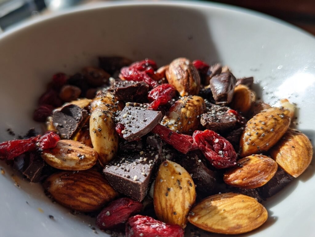 high protein snack mix