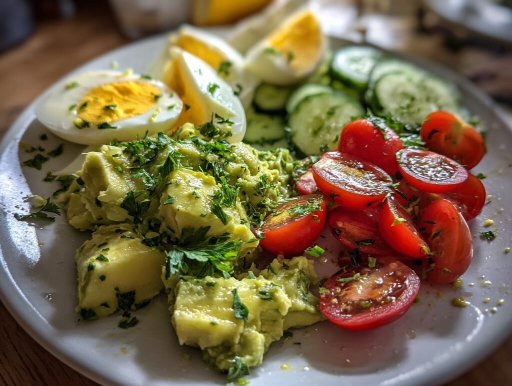 high protein snack plate