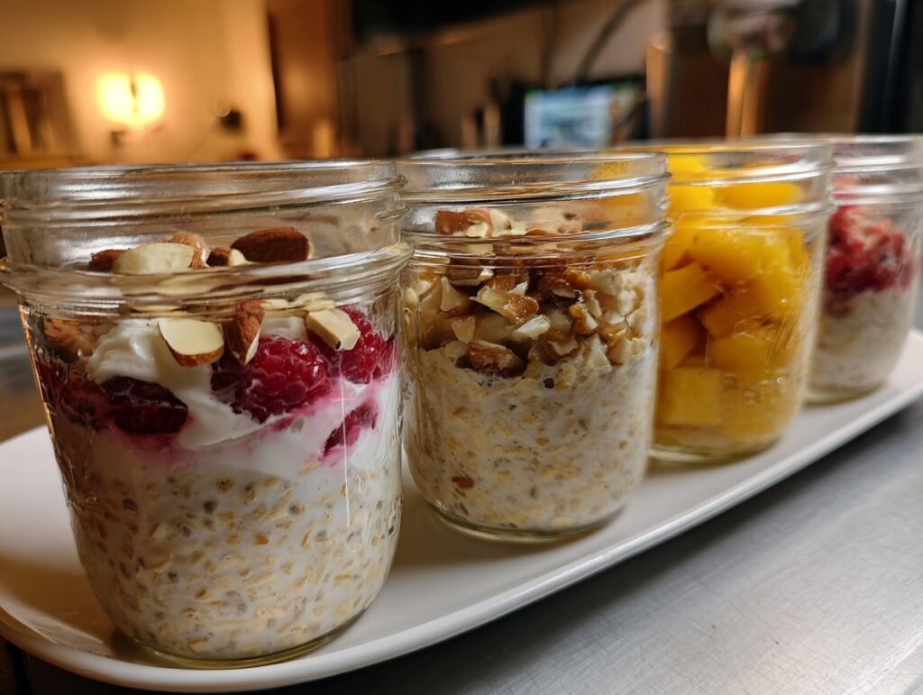 5 Flavor Overnight Oats