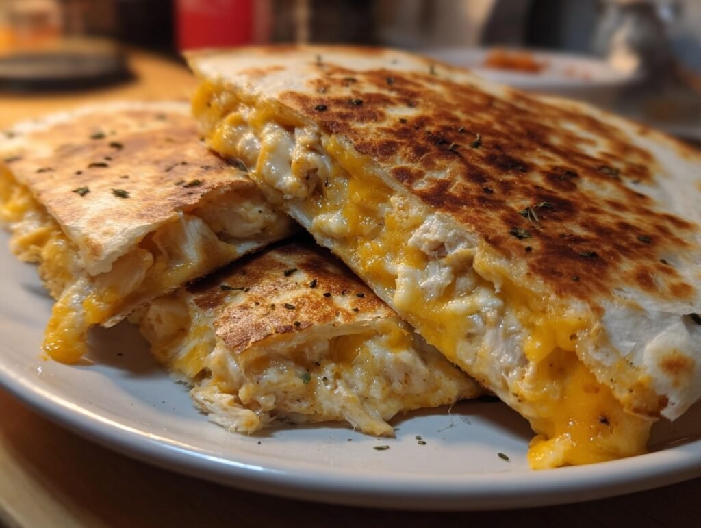 High Protein Cottage Cheese Quesadilla