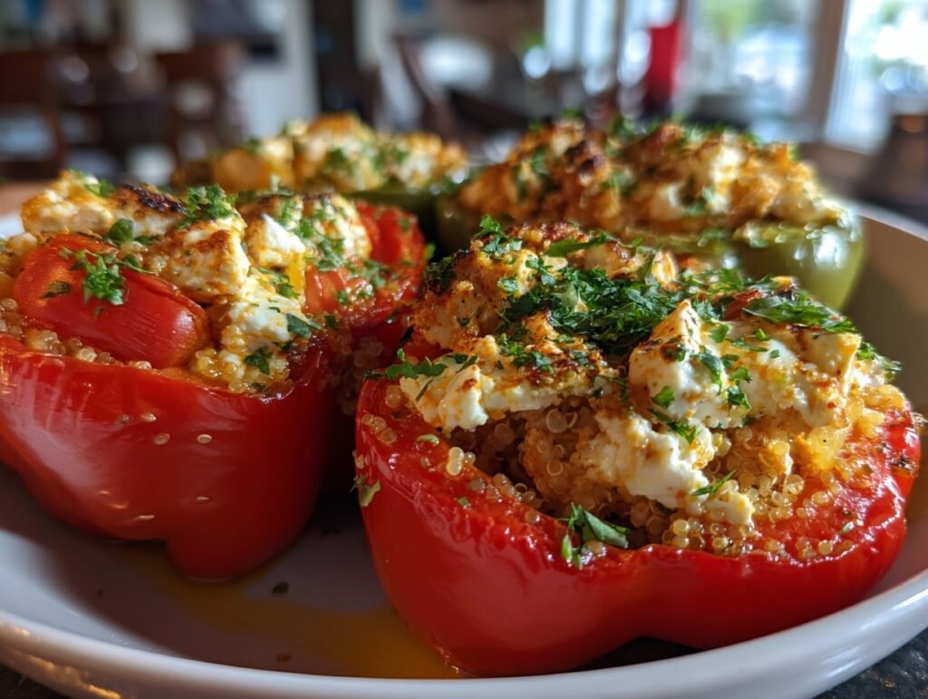 cottage cheese stuffed peppers