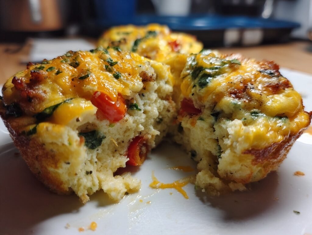 high protein egg muffins